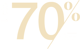 Up to 70% Off